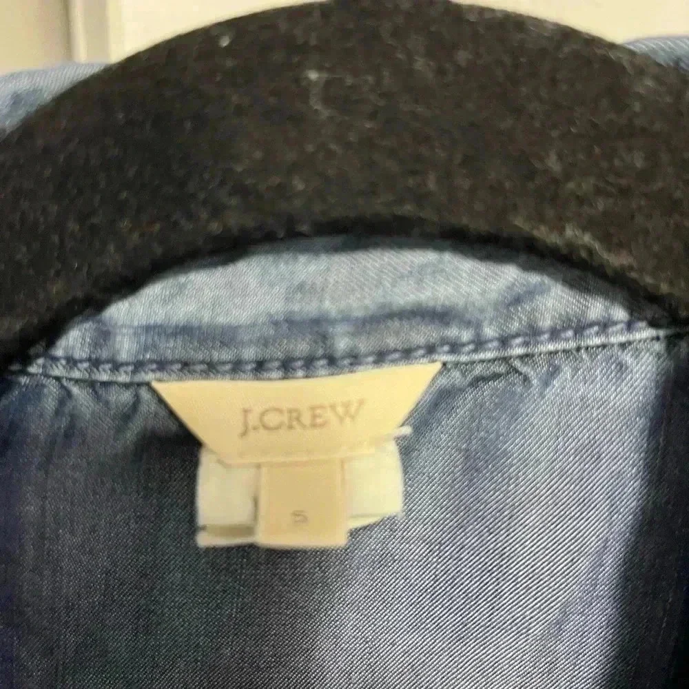 J Crew 100% Lyocell shirt blouse sz s